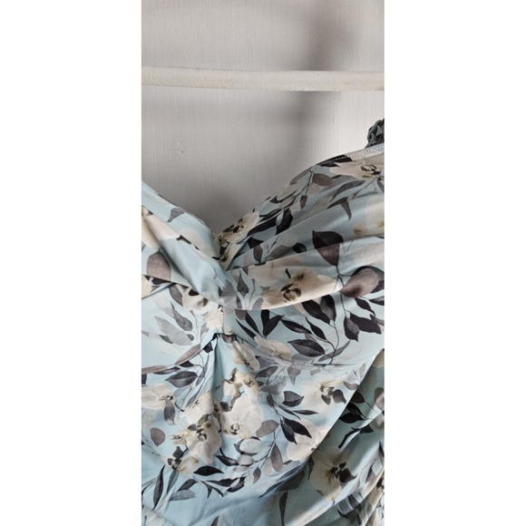 Niptuck Green Oasis Joanne Palm One Piece Swimsuit US Sz 8 - Picture 5 of 8